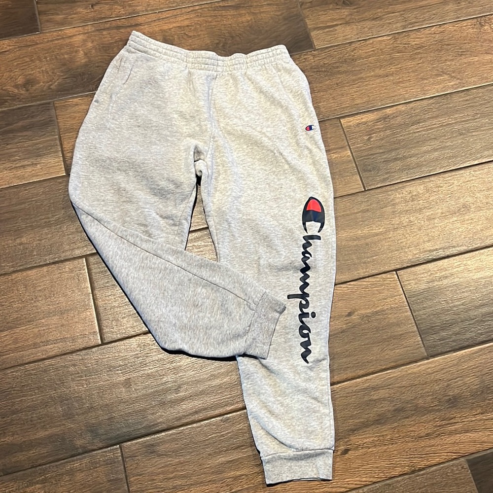 Champion boys size XL grey sweatpants